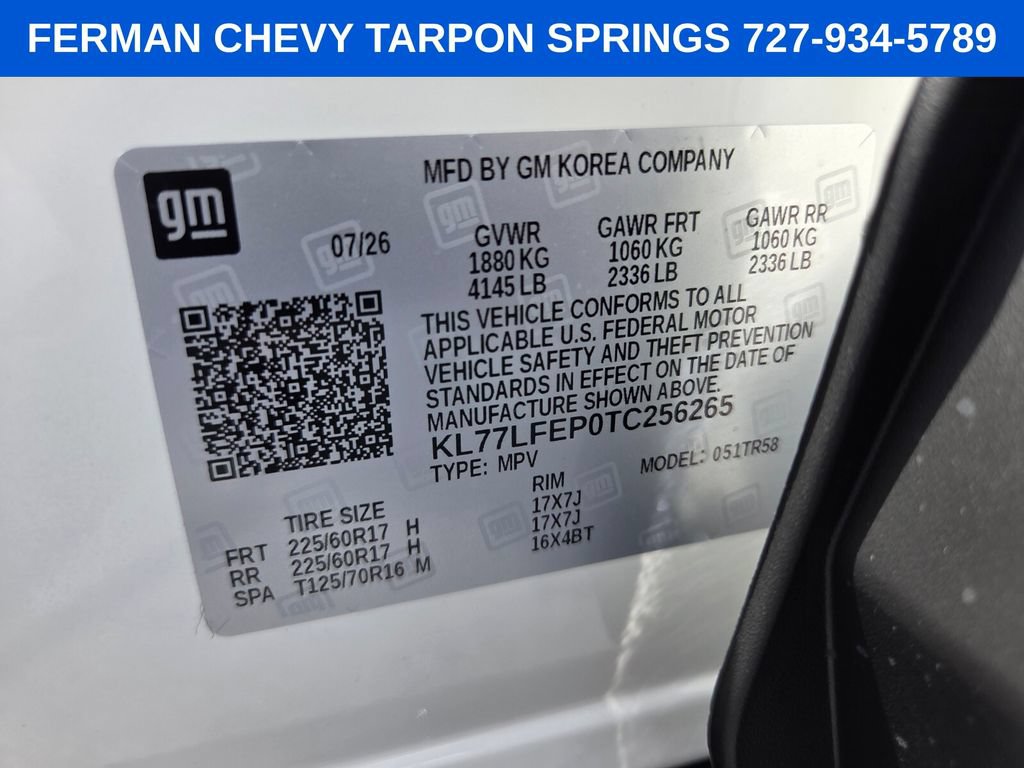 New 2026 Chevrolet Trax LS w/ Driver Confidence Package FWD image 21