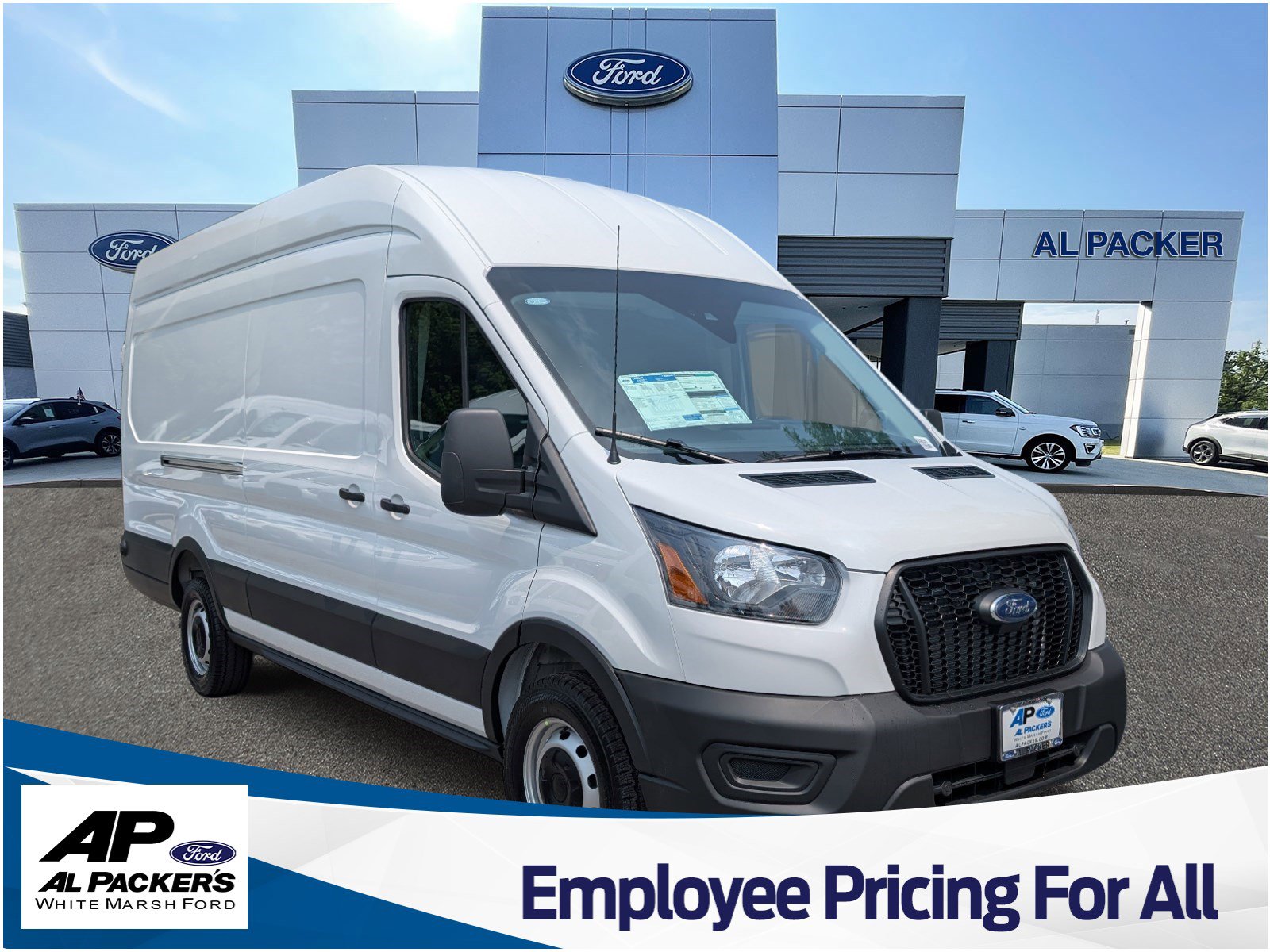 New 2025 Ford Transit 350 148 High Roof Extended w/ Load Area Protection Package