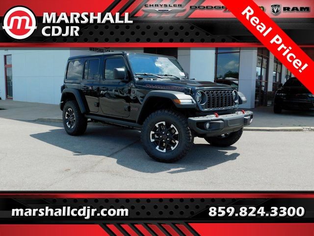 New 2025 Jeep Wrangler Unlimited Rubicon w/ Steel Bumper Group