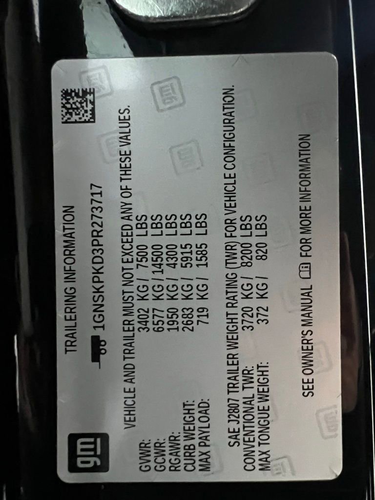 Used 2023 Chevrolet Tahoe Z71 w/ Z71 Off-Road Package AWD/4WD image 61