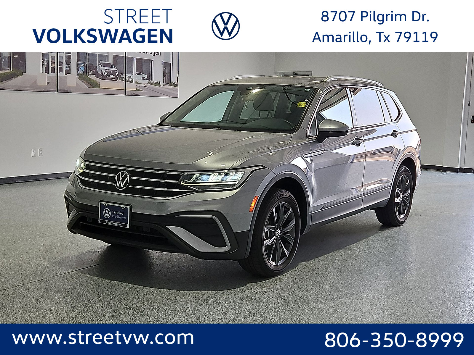 Certified 2023 Volkswagen Tiguan SE
