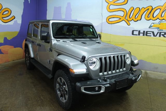 Used 2020 Jeep Wrangler Unlimited Sahara w/ Uconnect 4C Nav & Sound Group image 2