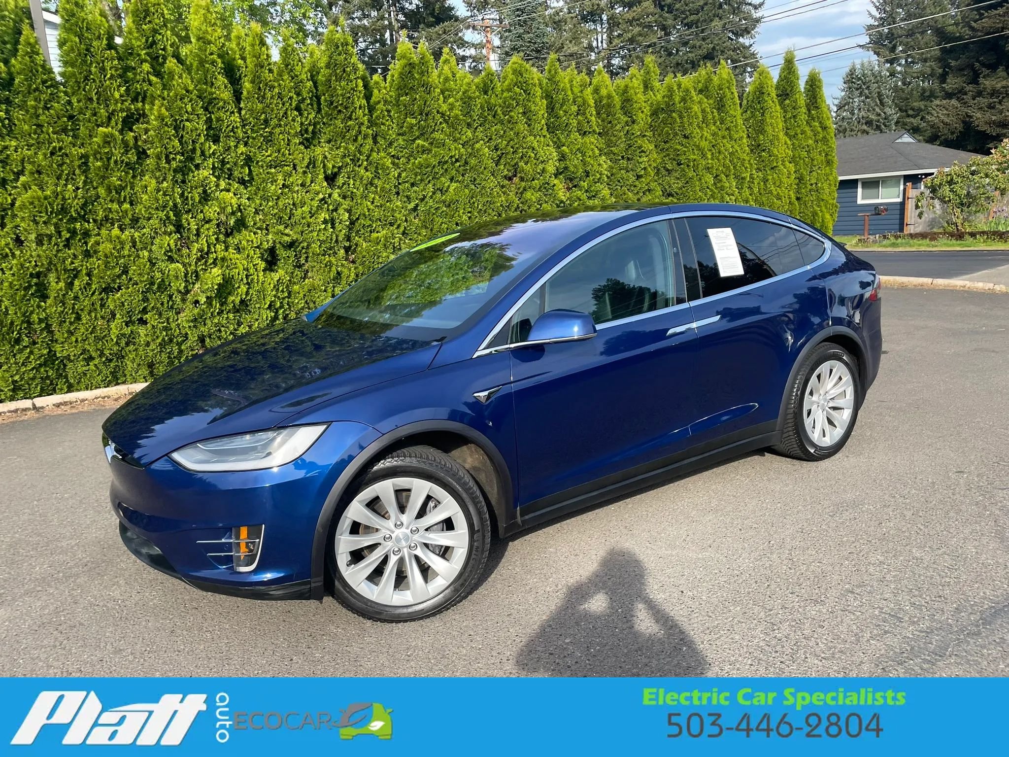 Used 2019 Tesla Model X 100D AWD/4WD image 3