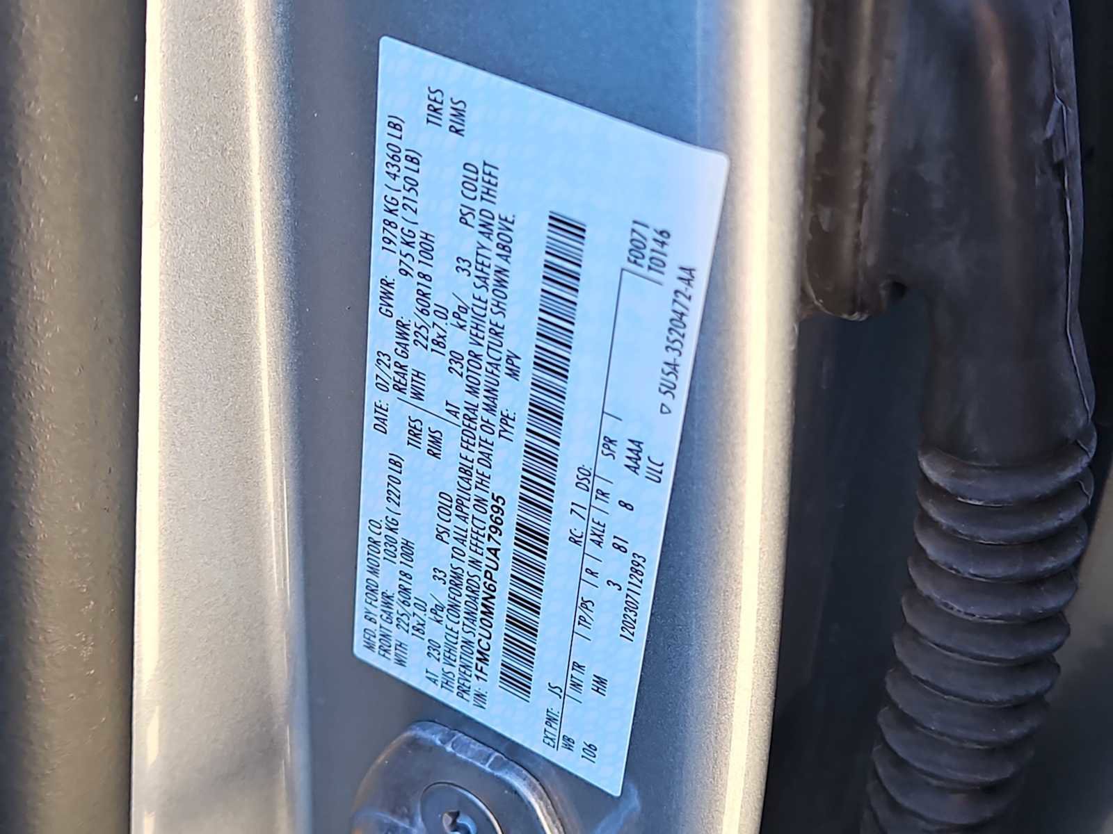 Used 2023 Ford Escape ST-Line image 25