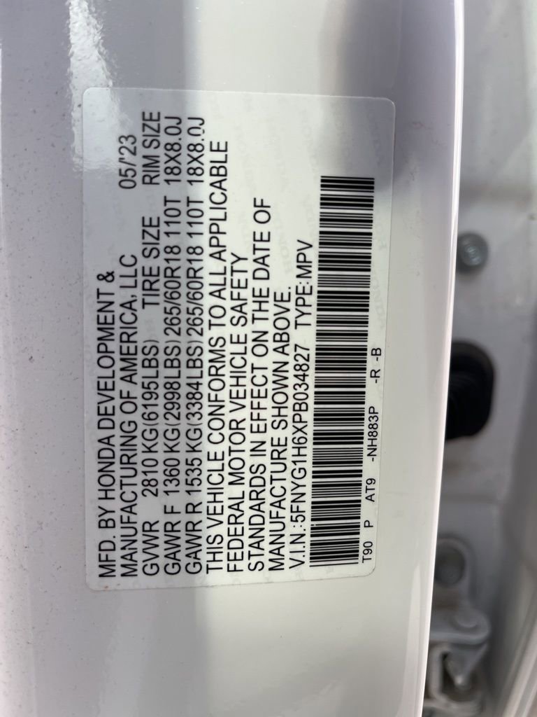 Certified 2023 Honda Pilot TrailSport image 11