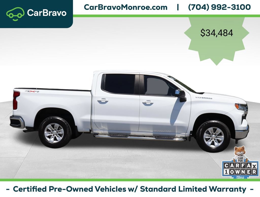 Certified 2023 Chevrolet Silverado 1500 LT AWD/4WD image 7