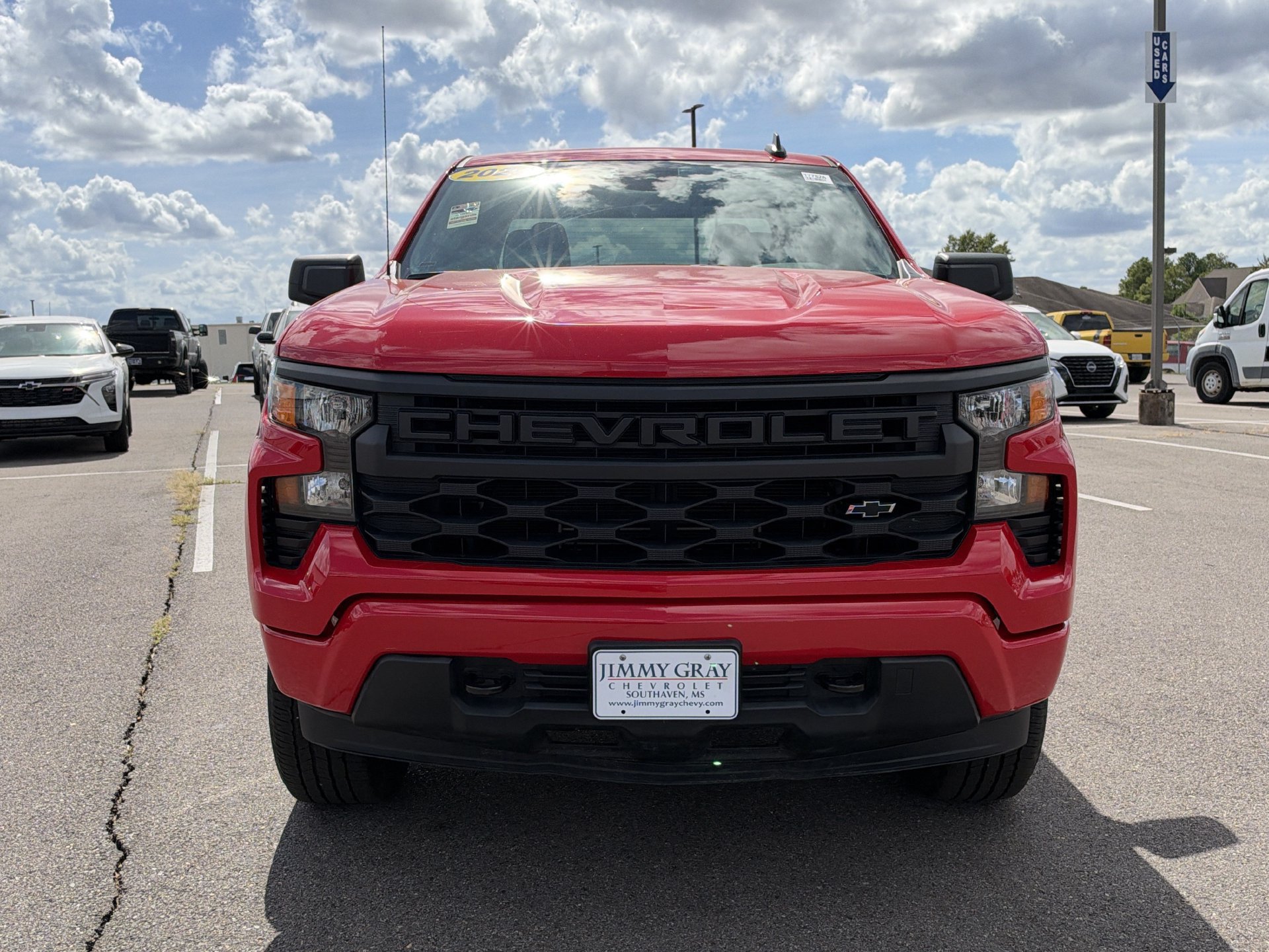 Used 2024 Chevrolet Silverado 1500 Custom w/ Turbomax Blackout Package AWD/4WD image 8