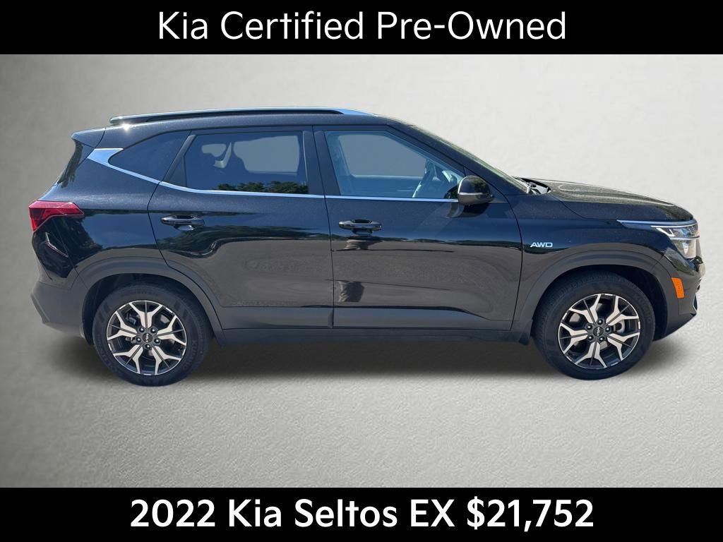 Certified 2022 Kia Seltos EX AWD/4WD image 2