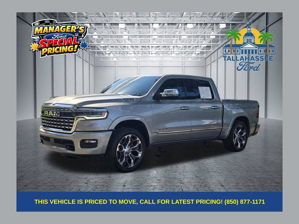 Used 2025 RAM 1500 Limited w/ Body Color Bumper Group