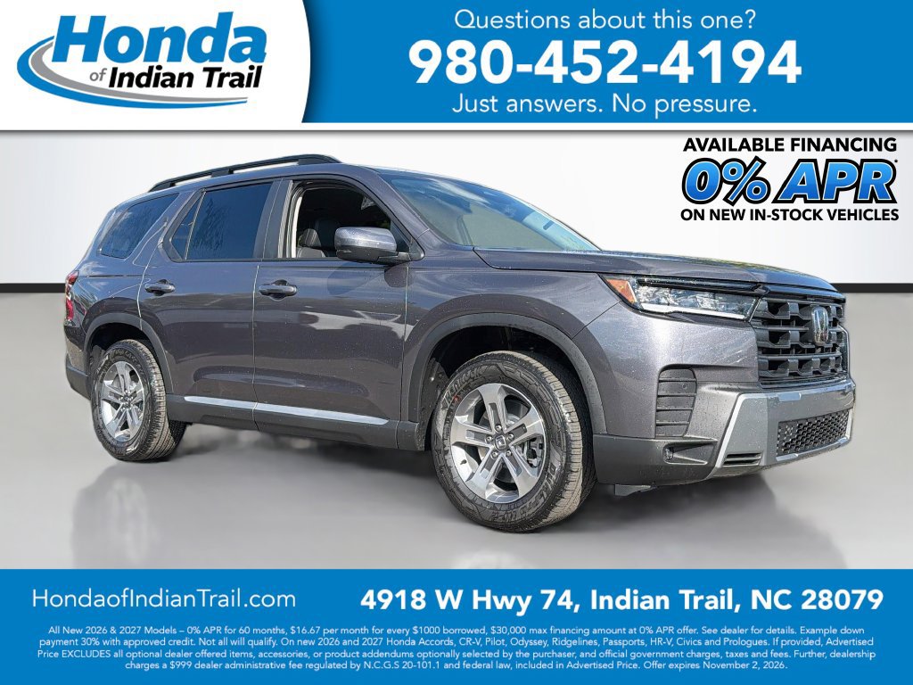 New 2026 Honda Pilot EX-L