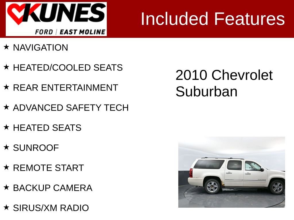 Used 2010 Chevrolet Suburban LTZ image 2