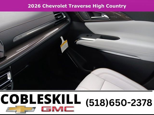 New 2026 Chevrolet Traverse High Country w/ LPO, Floor Liner Package image 20