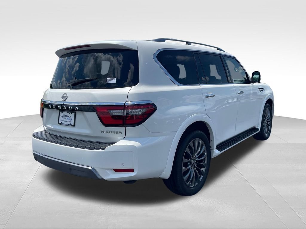 Certified 2024 Nissan Armada Platinum w/ Captain's Chairs Package AWD/4WD image 5