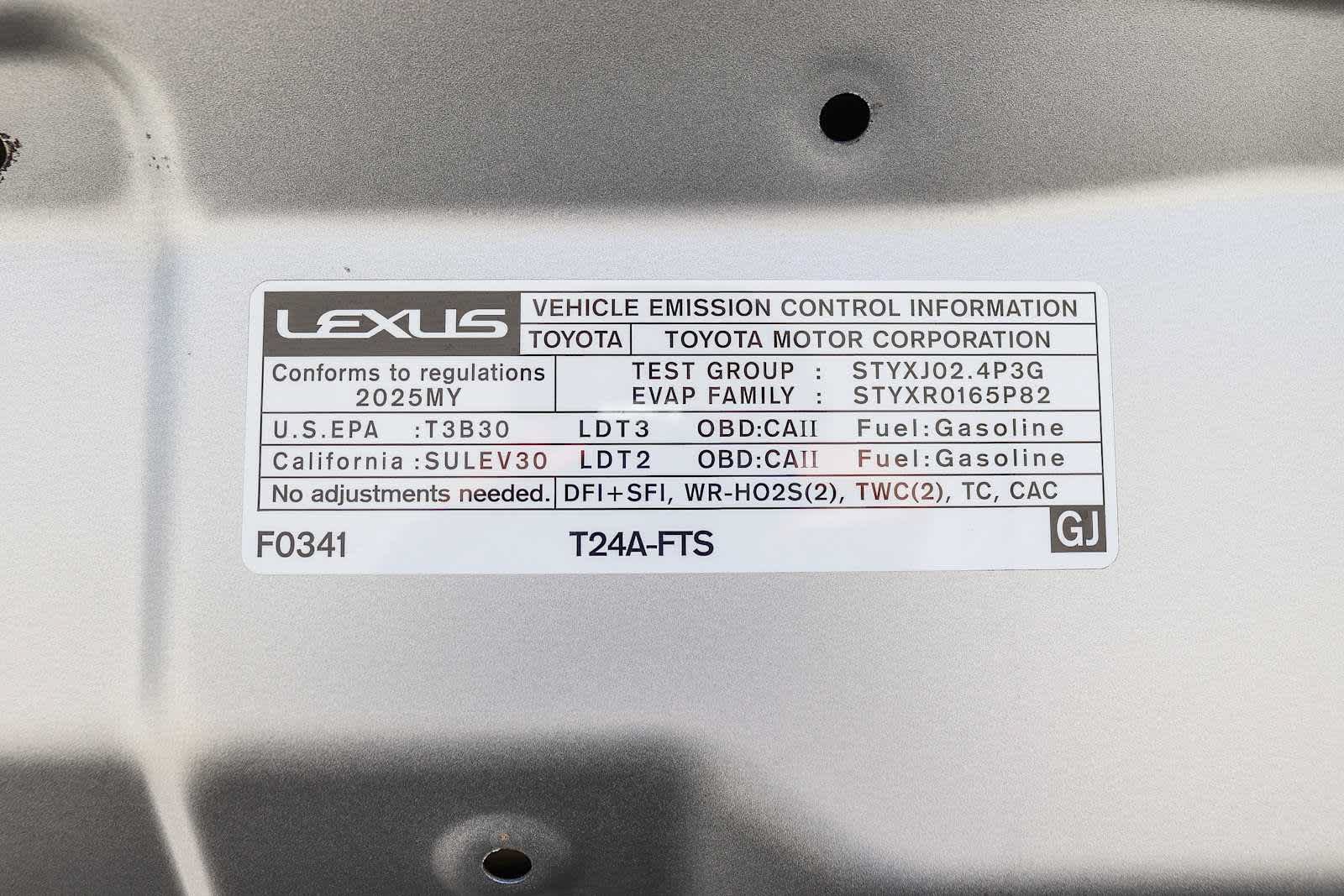 Used 2025 Lexus TX 350 FWD w/ Technology Package image 32