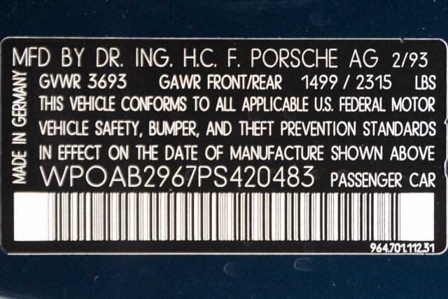 Used 1993 Porsche 911 Carrera image 93