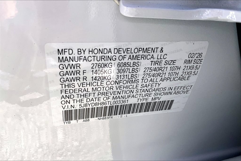 New 2026 Acura MDX Type S w/ Advance Package AWD/4WD image 30
