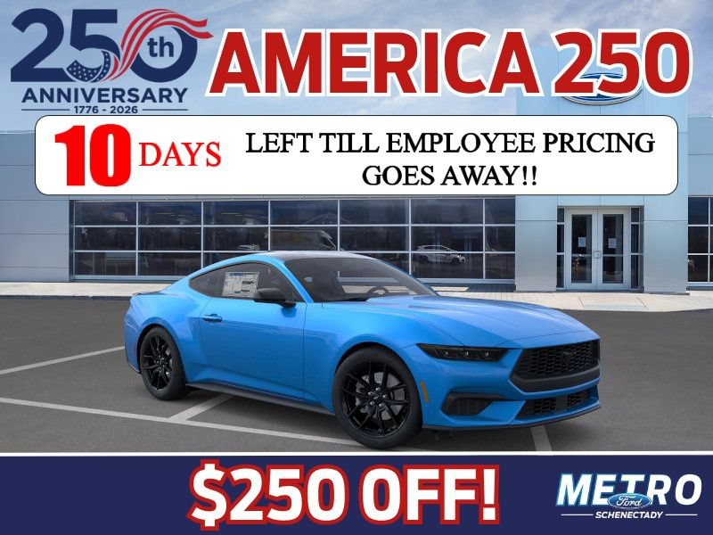 New 2026 Ford Mustang Coupe w/ Mustang Nite Pony Package RWD image 1