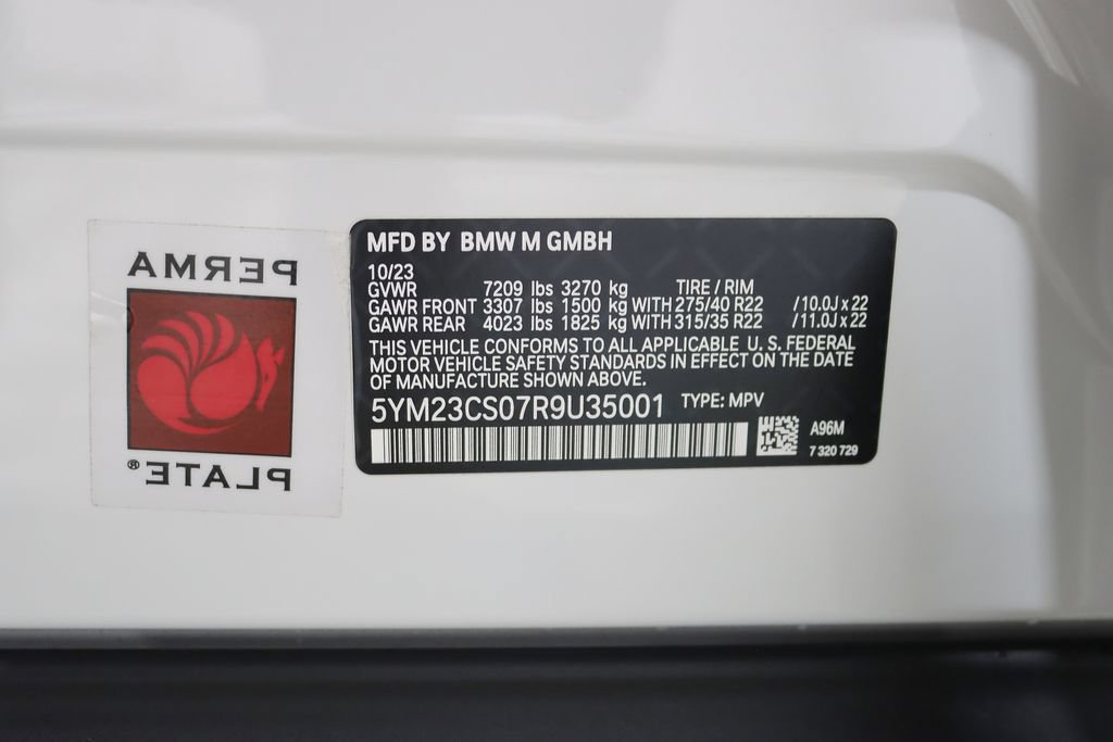 Used 2024 BMW XM AWD/4WD image 44