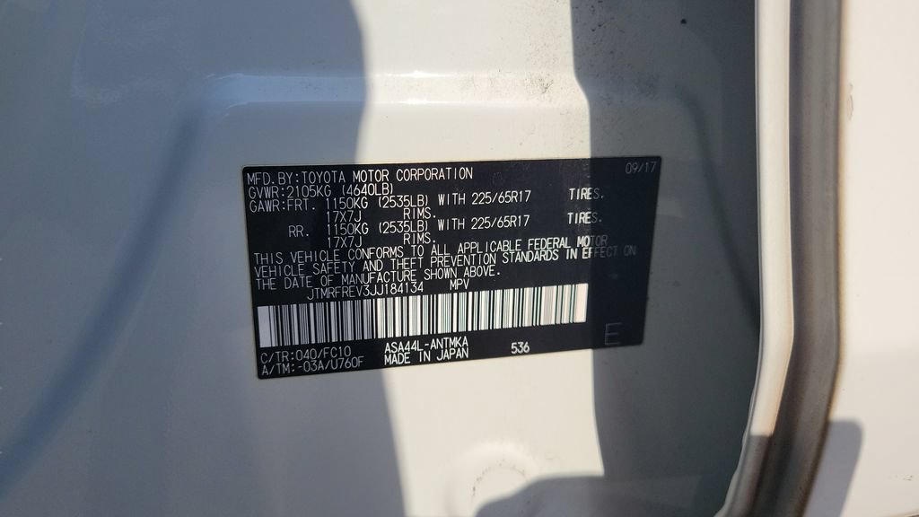 Used 2018 Toyota RAV4 XLE AWD/4WD image 25