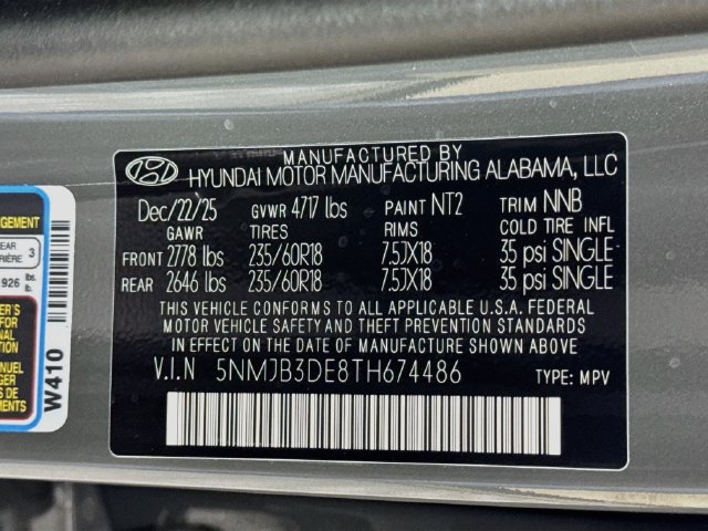 Certified 2026 Hyundai Tucson SEL FWD image 46