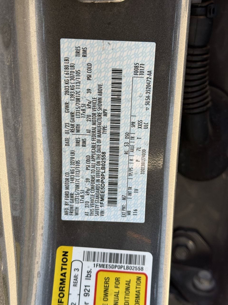 Used 2023 Ford Bronco Badlands AWD/4WD image 28