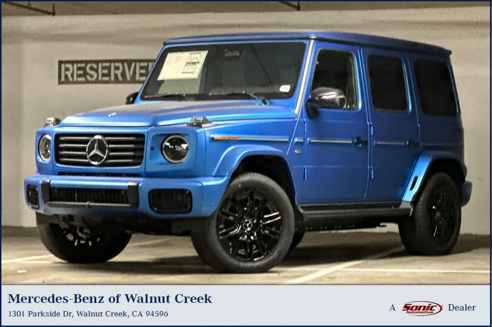 New 2025 Mercedes-Benz G 580 w/ EQ Technology