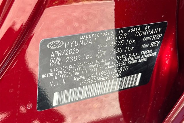New 2025 Hyundai Sonata SEL image 23