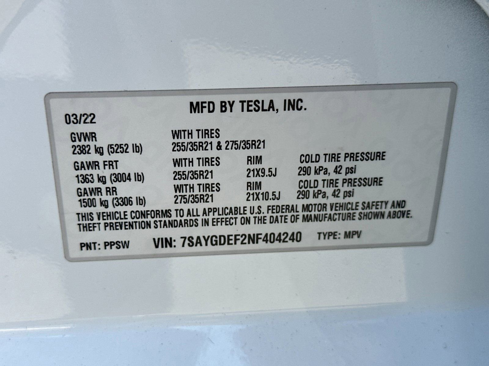 Used 2022 Tesla Model Y Performance AWD/4WD image 33