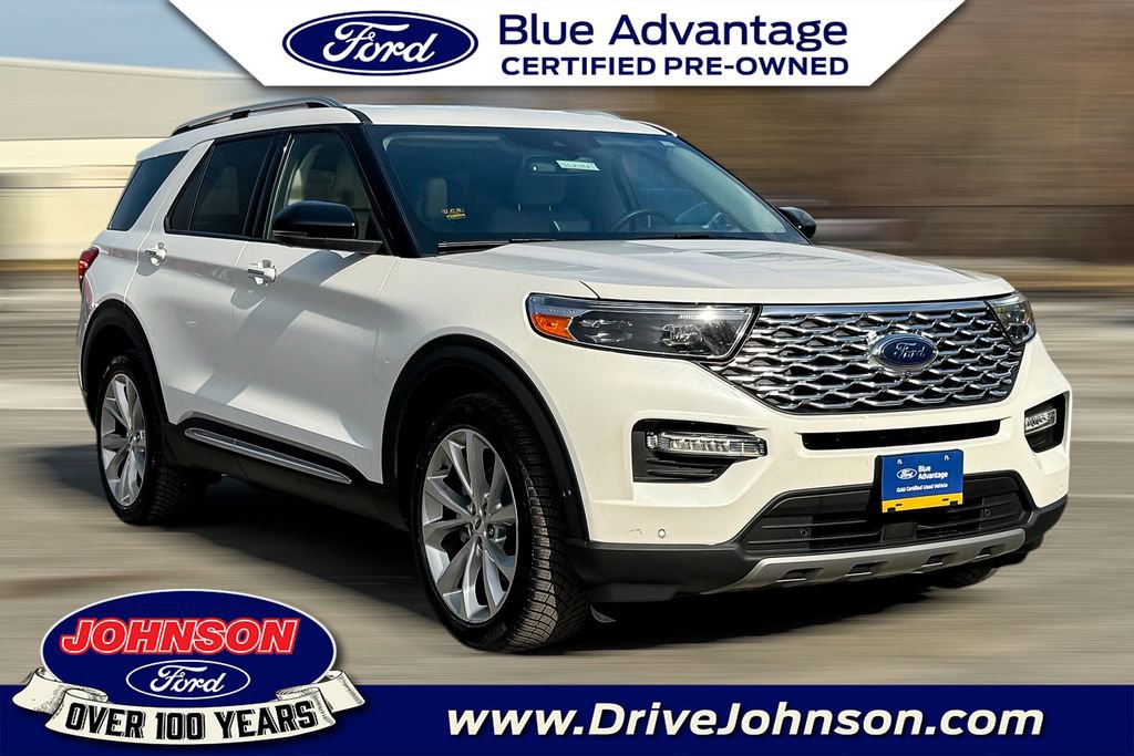 Certified 2021 Ford Explorer Platinum w/ Equipment Group 601A