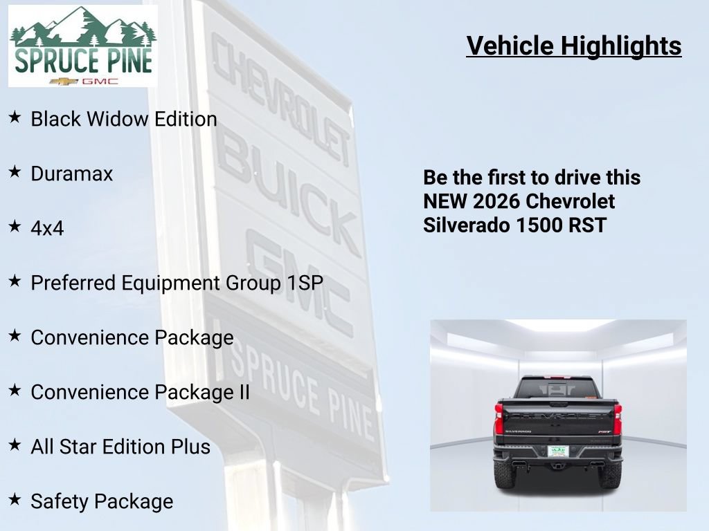 New 2026 Chevrolet Silverado 1500 RST AWD/4WD image 5
