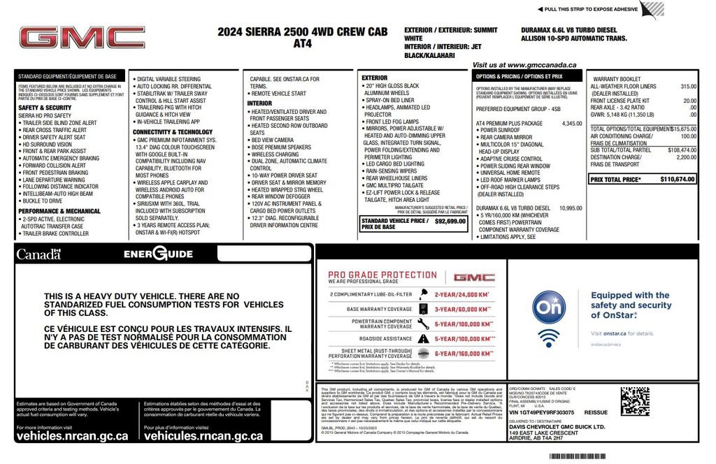 Used 2024 GMC Sierra 2500 AT4 w/ AT4 Premium Plus Package AWD/4WD image 3