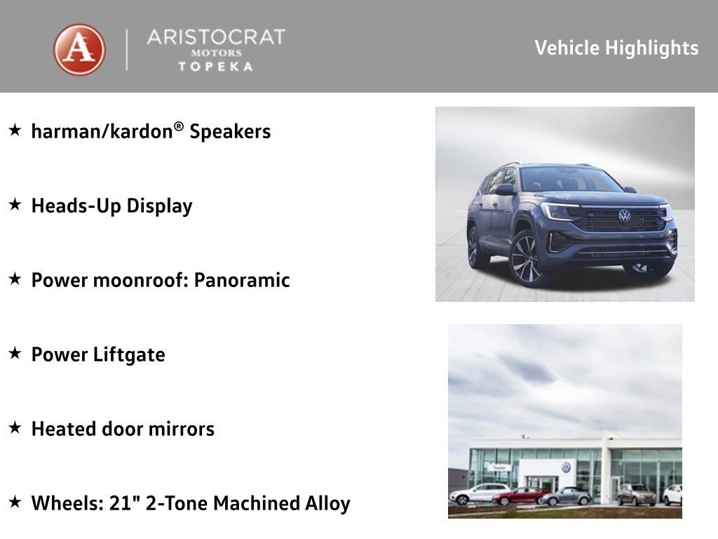 New 2026 Volkswagen Atlas SEL Premium R-Line image 2