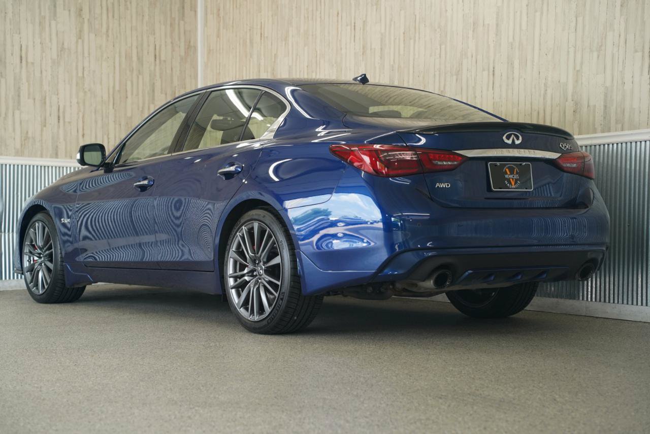 Used 2019 INFINITI Q50 Red Sport 400 w/ Proactive Package AWD/4WD image 7