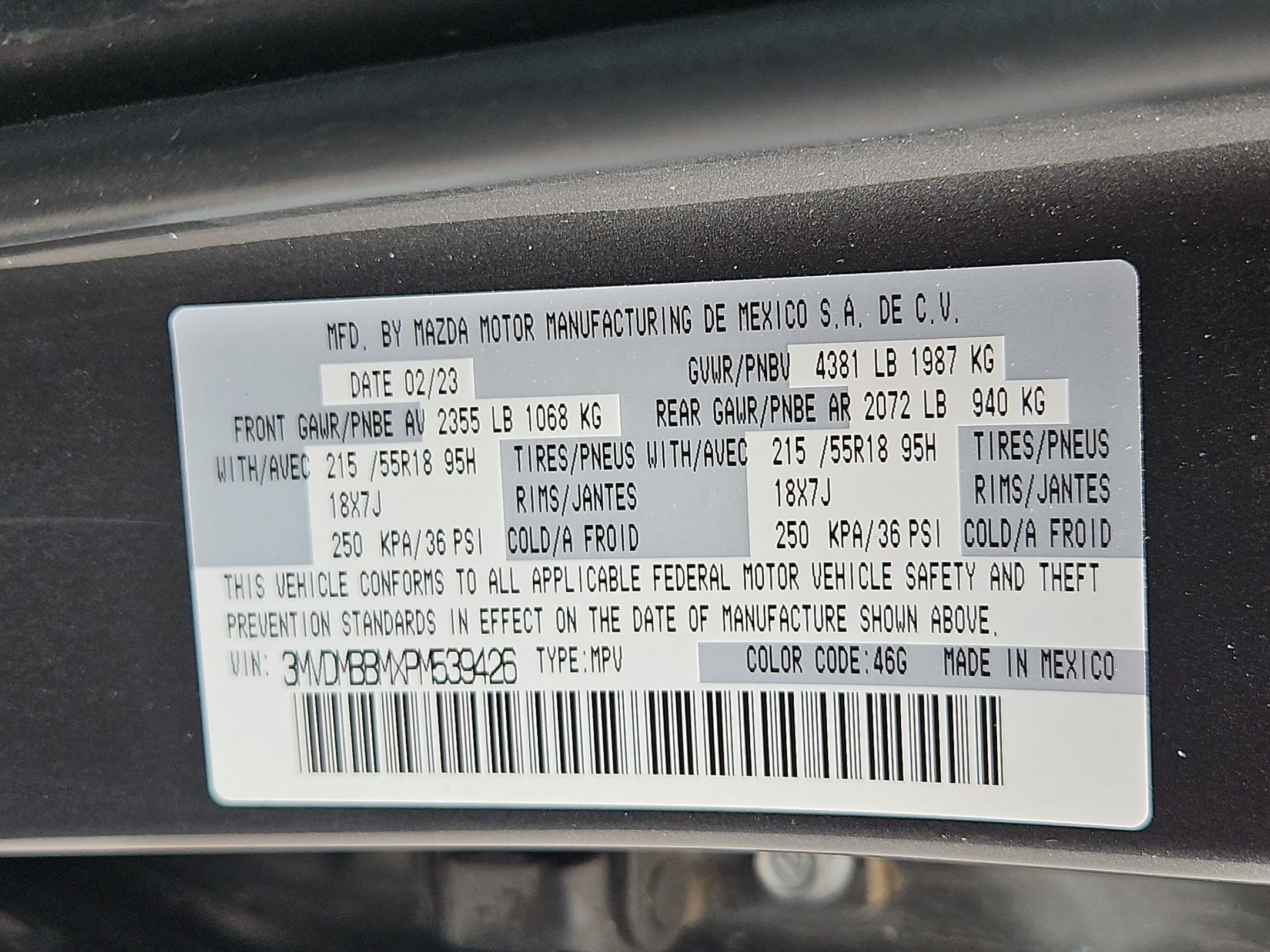 Certified 2023 MAZDA CX-30 AWD 2.5 S w/ Select Package image 32