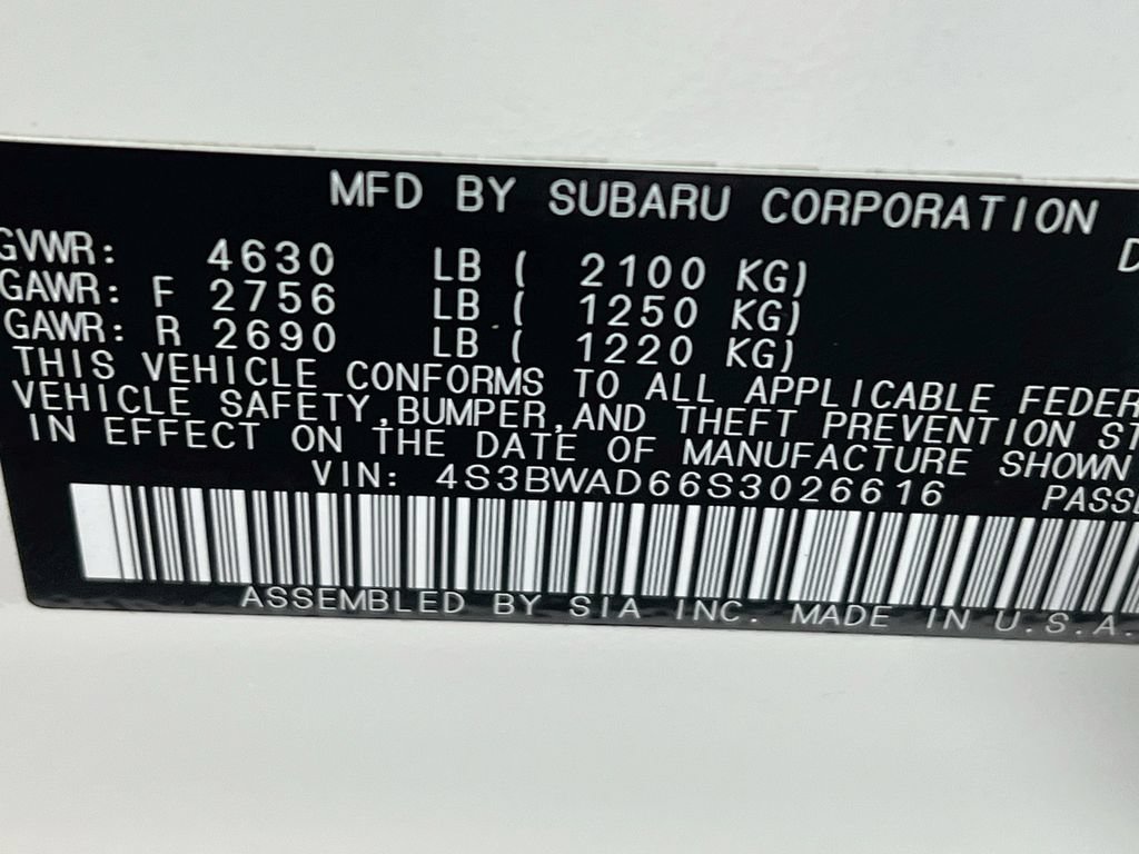 Used 2025 Subaru Legacy Premium AWD/4WD image 28