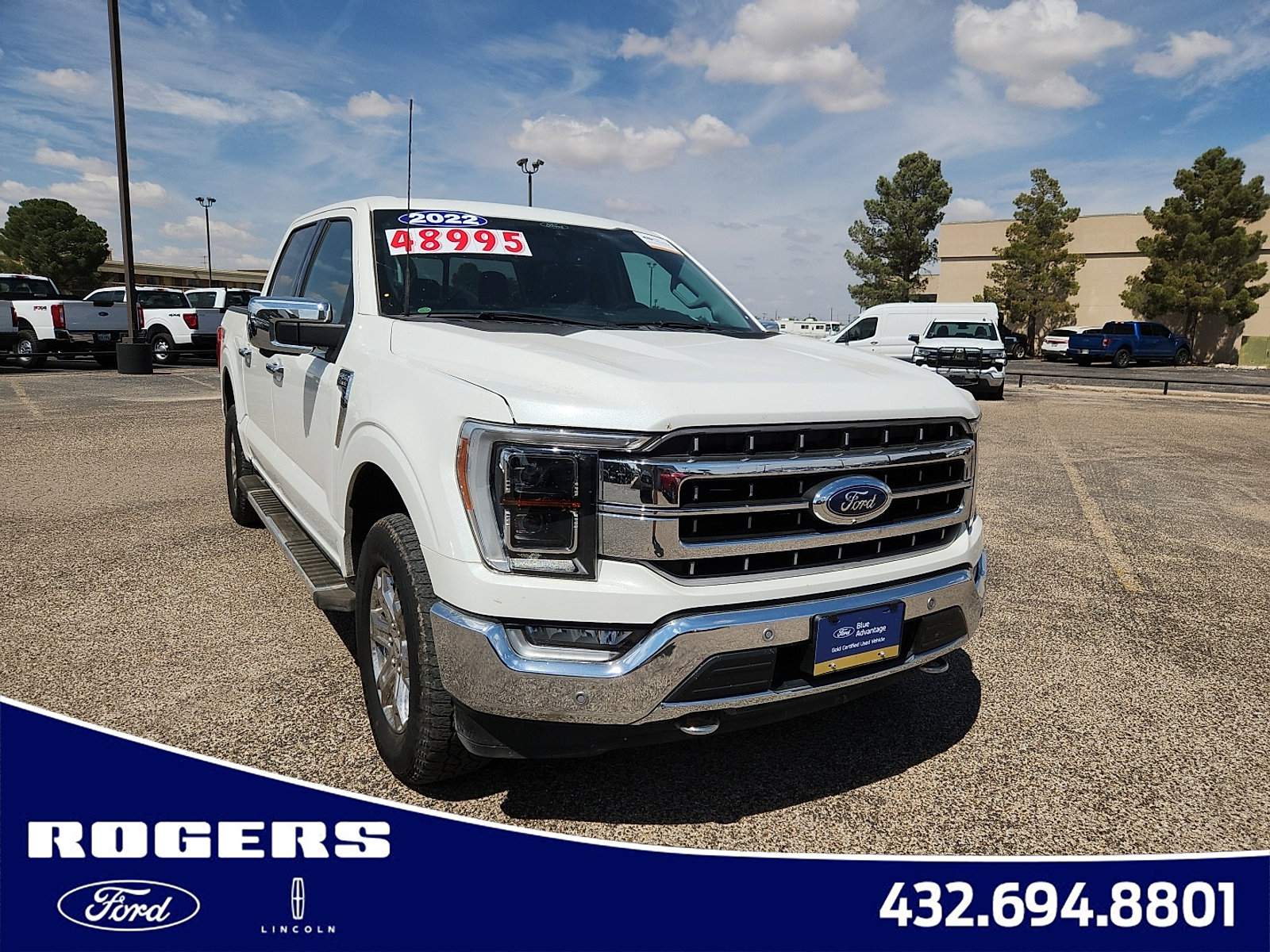 Certified 2022 Ford F150 Lariat w/ Equipment Group 502A High image 1