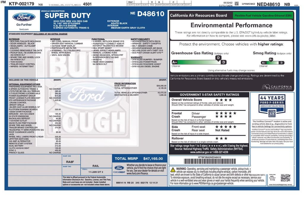 Used 2022 Ford F250 XL w/ STX Appearance Package image 35