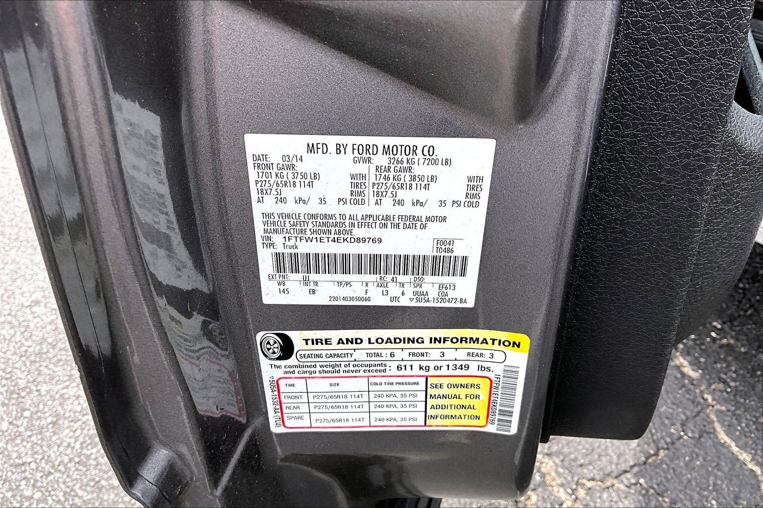 Used 2014 Ford F150 Lariat AWD/4WD image 34