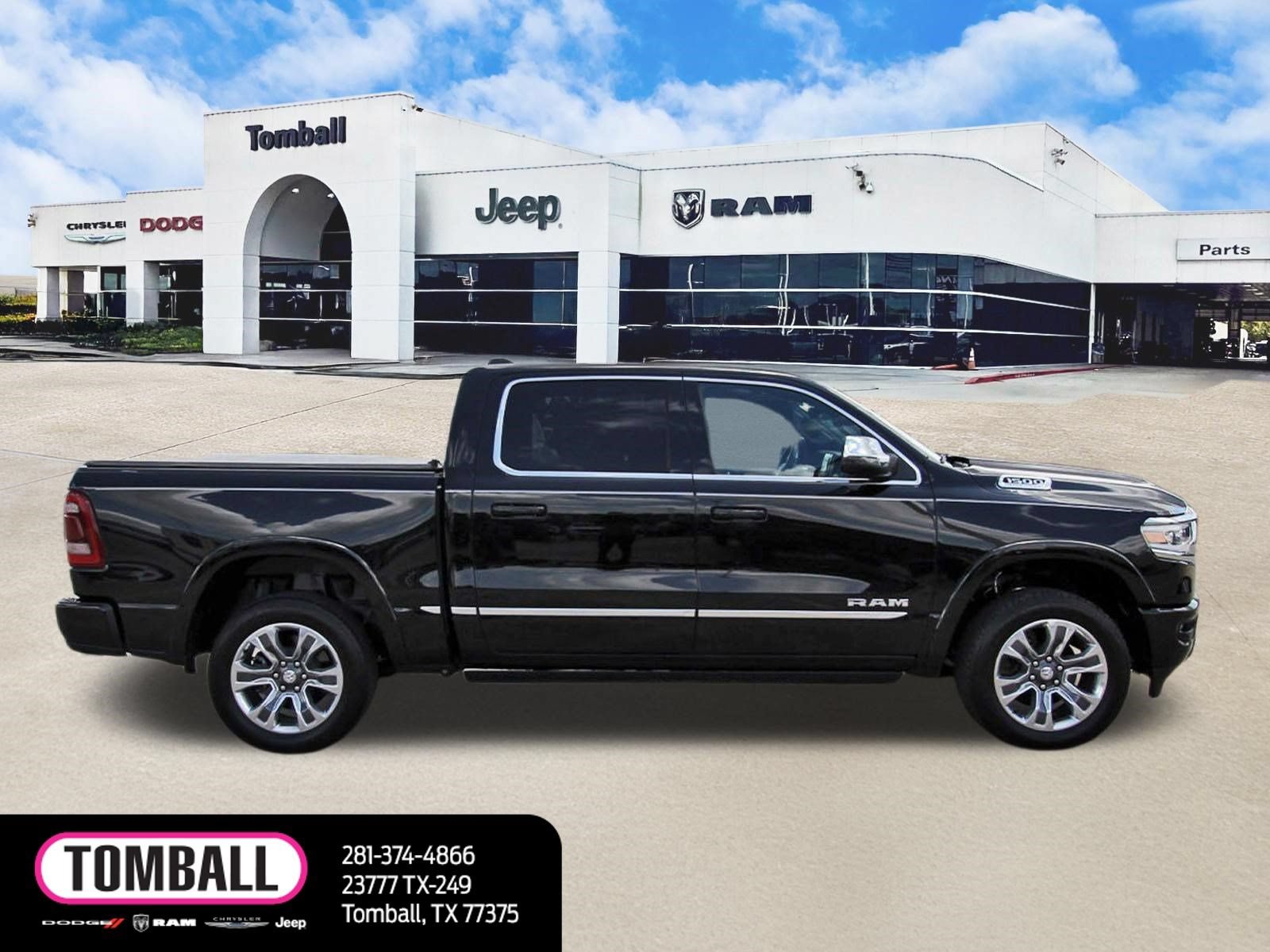Used 2023 RAM 1500 Limited w/ Body Color Bumper Group AWD/4WD image 8