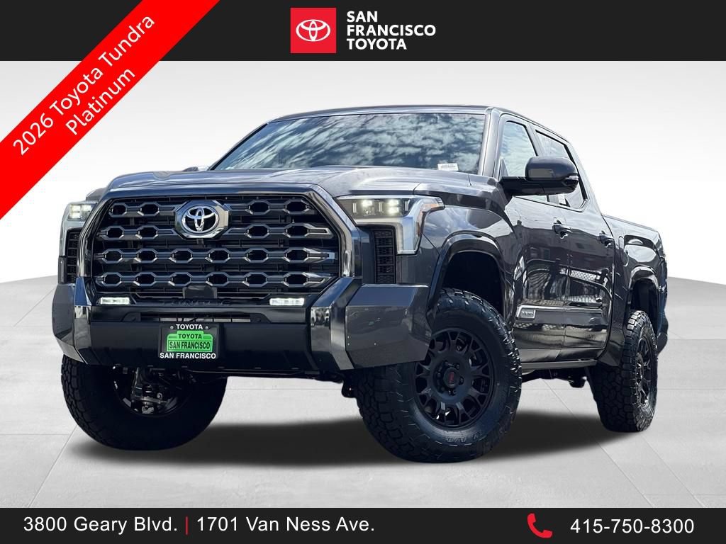 New 2026 Toyota Tundra Platinum