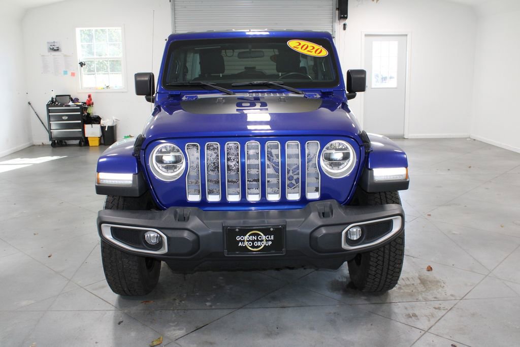 Used 2020 Jeep Wrangler Unlimited Sahara w/ LED Lighting Group image 3
