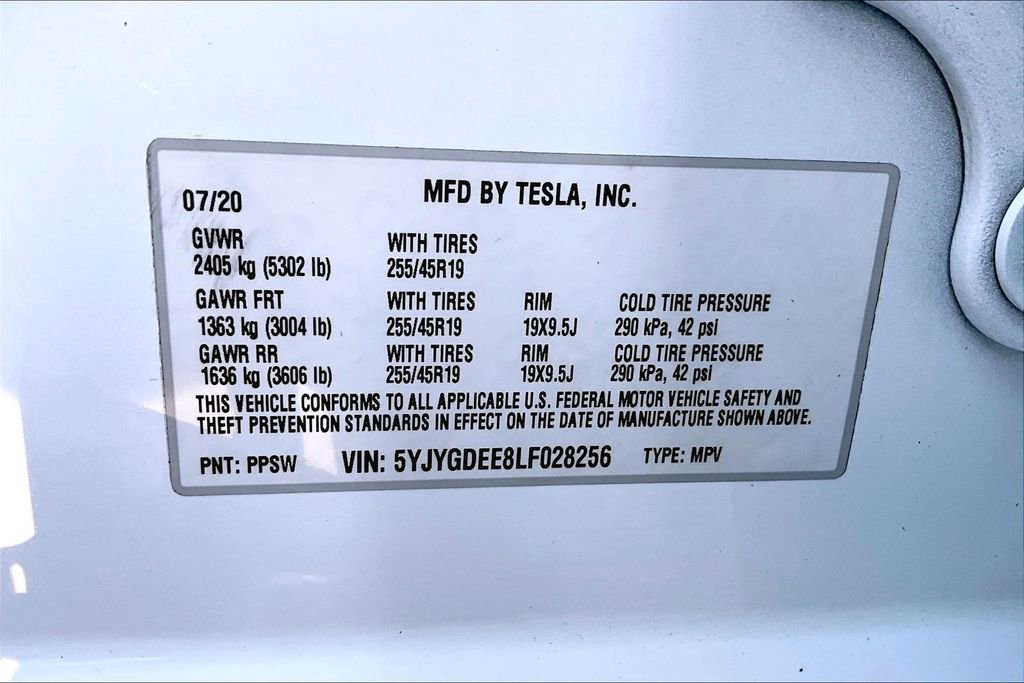 Used 2020 Tesla Model Y Long Range AWD/4WD image 18