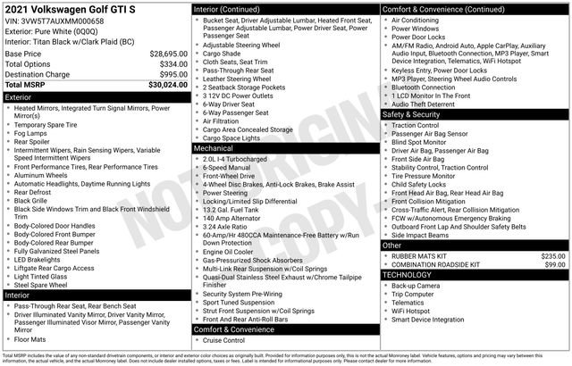 Used 2021 Volkswagen GTI S image 40