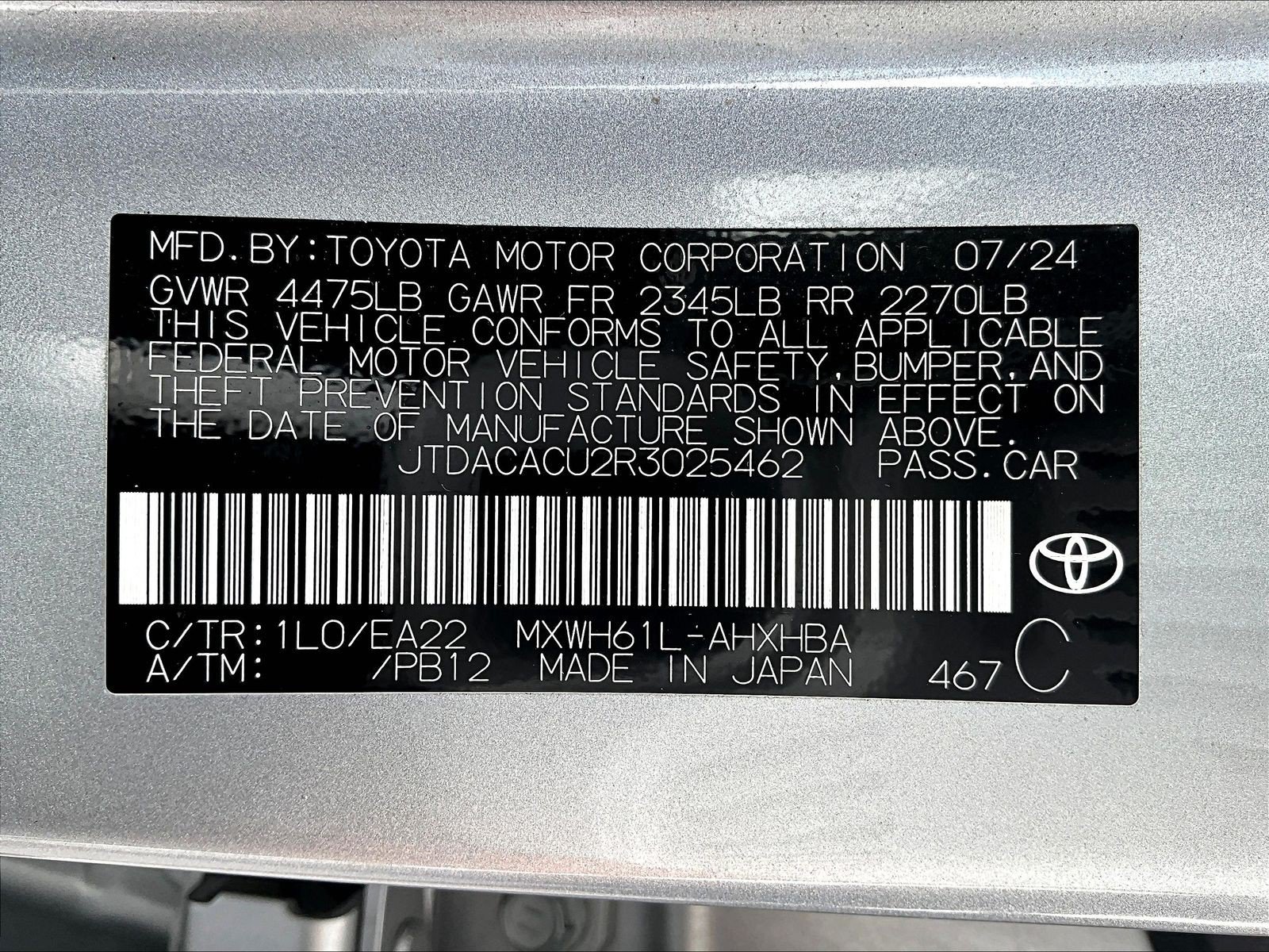 Used 2024 Toyota Prius Prime Premium w/ Advanced Technology Package FWD image 19