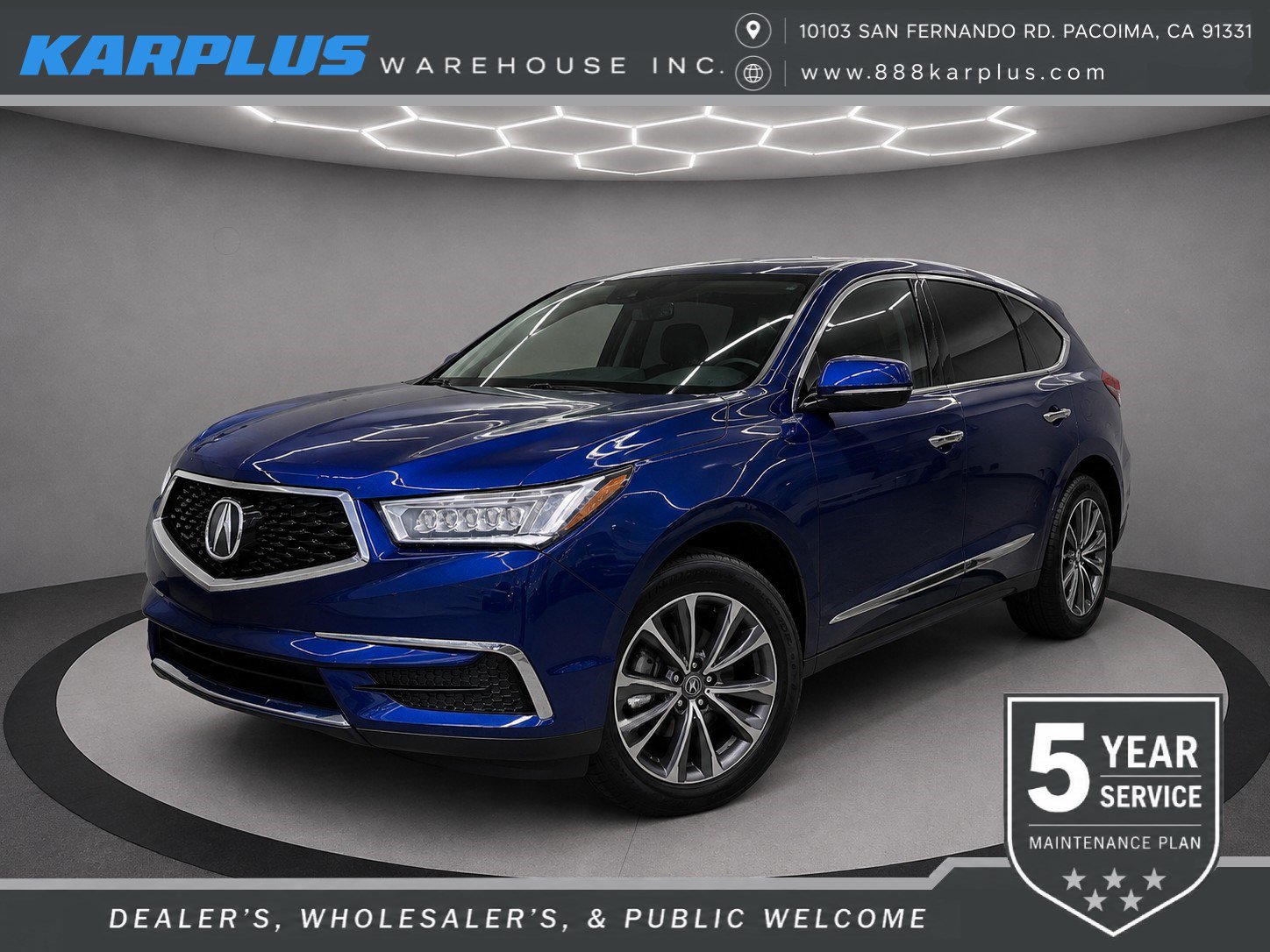 Used 2019 Acura MDX w/ Tech & Entertainment Packag