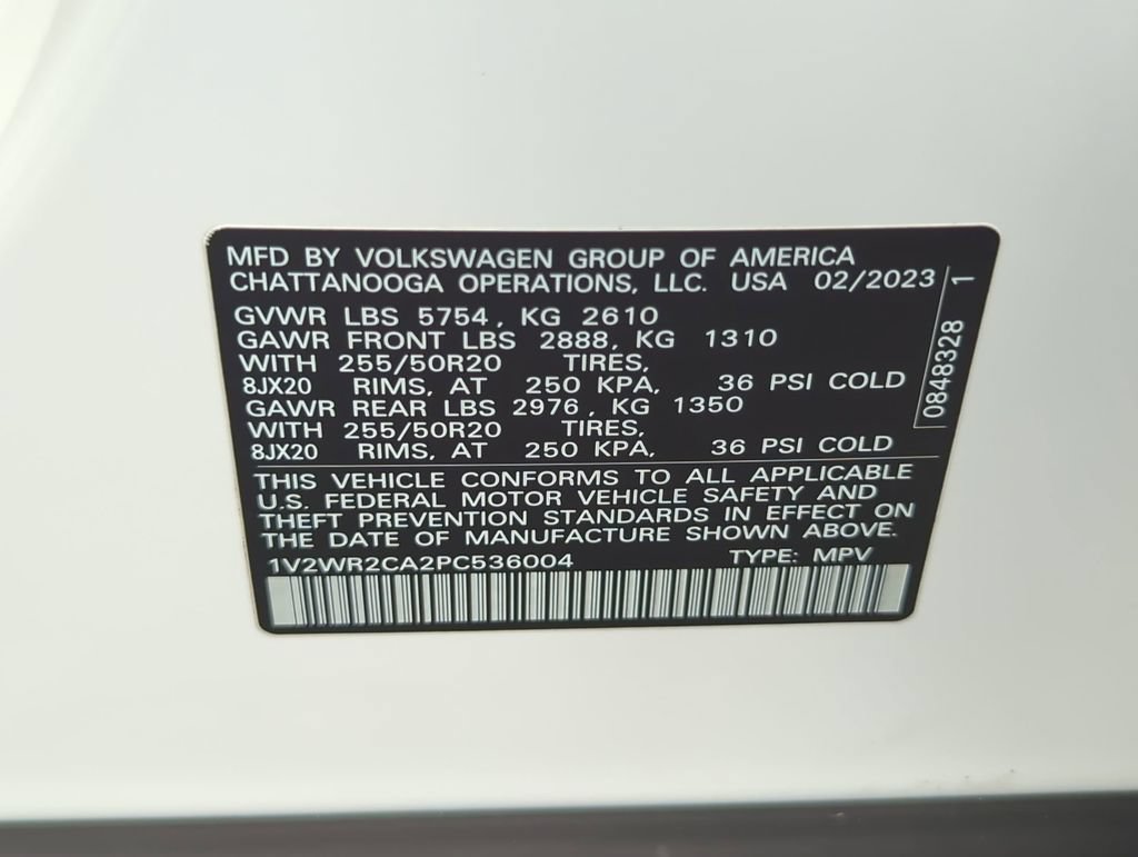 Certified 2023 Volkswagen Atlas SE FWD image 34