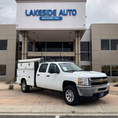 Used 2014 Chevrolet Silverado 3500 W/T w/ Snow Plow Prep Package AWD/4WD image 1
