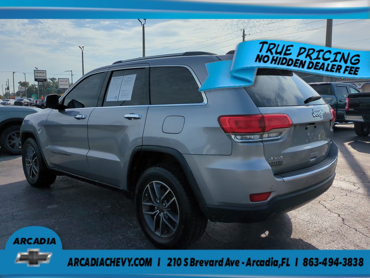 Used 2019 Jeep Grand Cherokee Limited AWD/4WD image 6