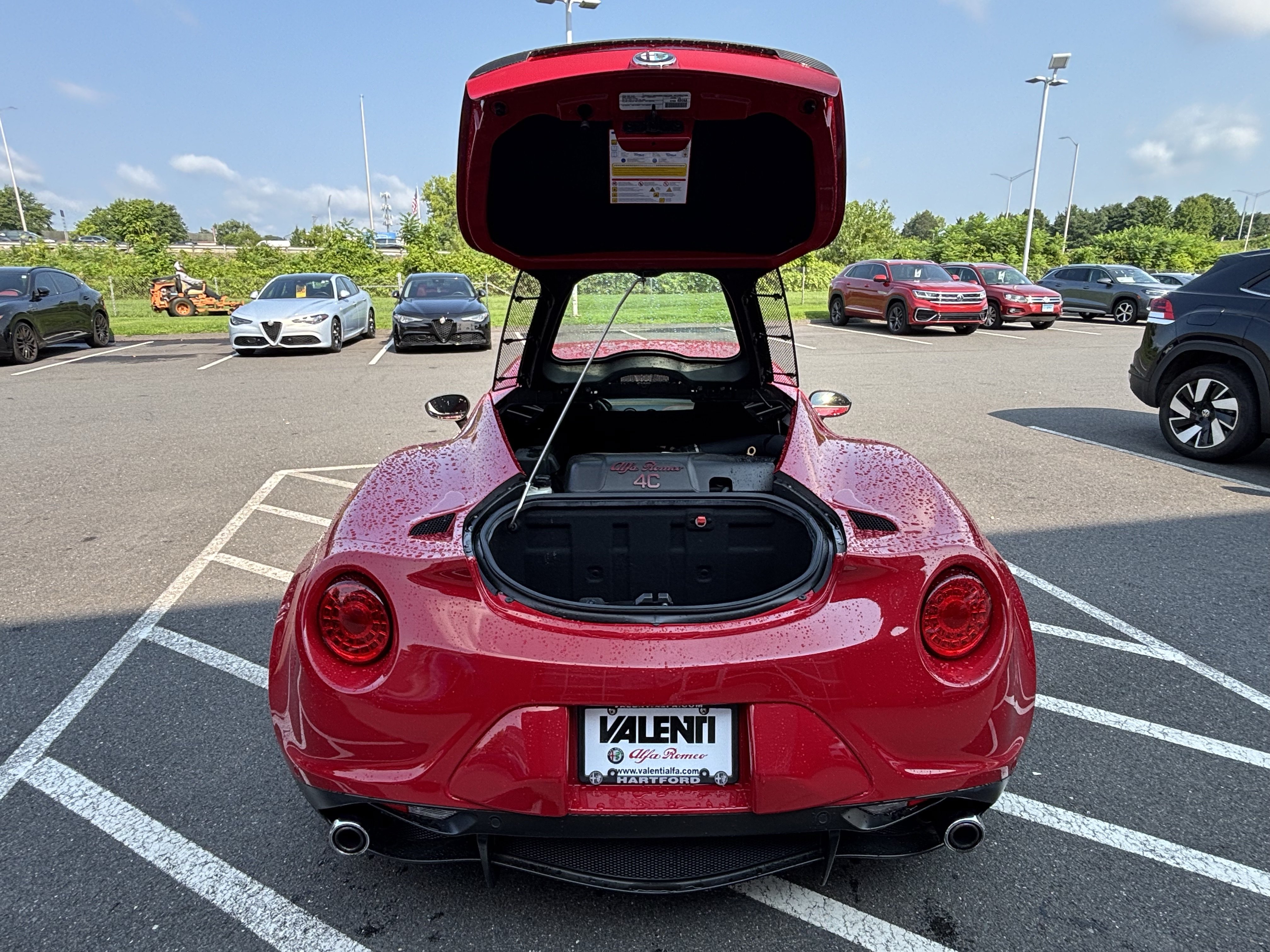 Used 2016 Alfa Romeo 4C Coupe w/ Coupe Track Package 1 RWD image 29