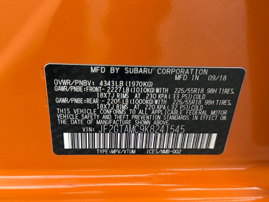 Used 2019 Subaru Crosstrek 2.0i Limited AWD/4WD image 27